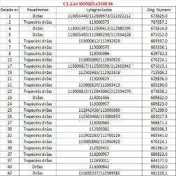 Diržas HARVEST BELTS B/H-1575 NH 84817636