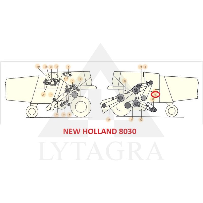Diržas GATES 0302251(C-3300)