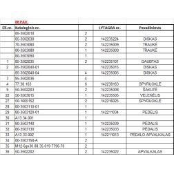 80-3503140 PEDALIS