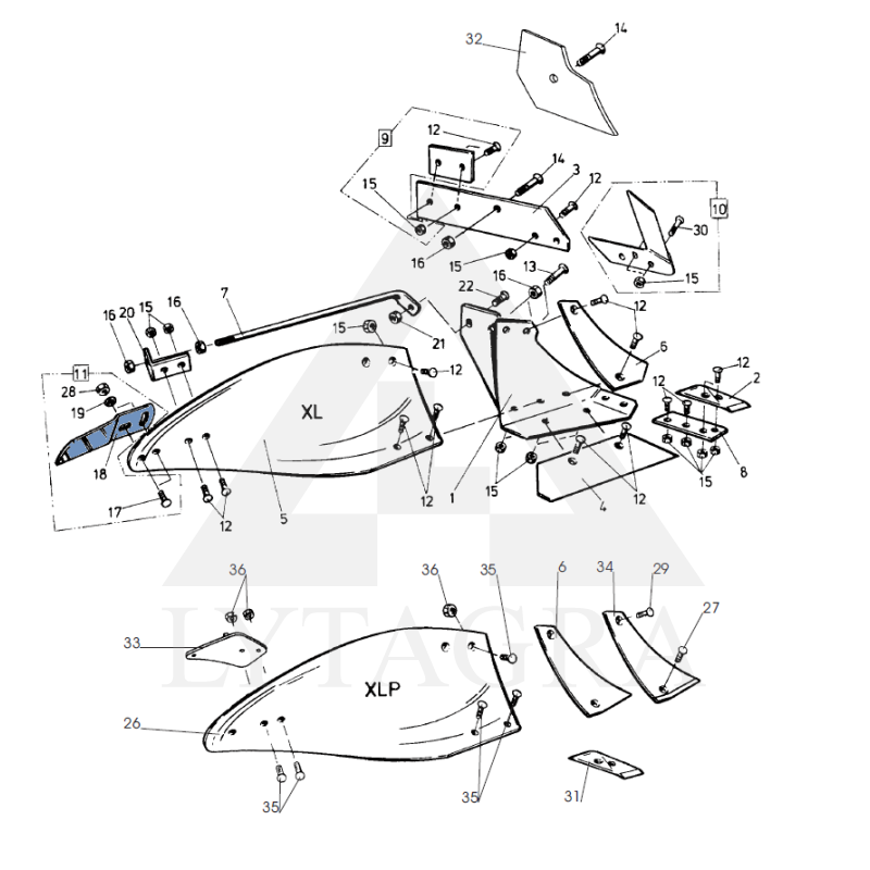 80559 Verstuvės prailgintojas Overum