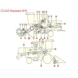 Diržas HARVEST BELTS C/H-4154 CL 603290.0