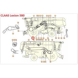 Diržas HARVEST BELTS C/H-7315 CL 667454.0