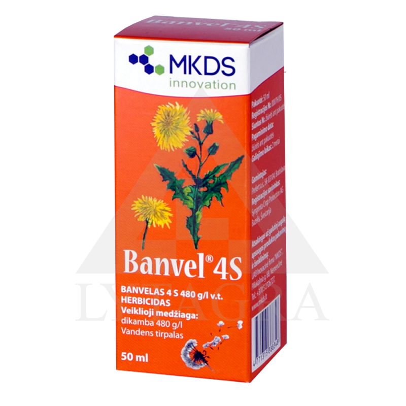 BANVEL 4S,HERBICIDAS VEJOMS 50ML
