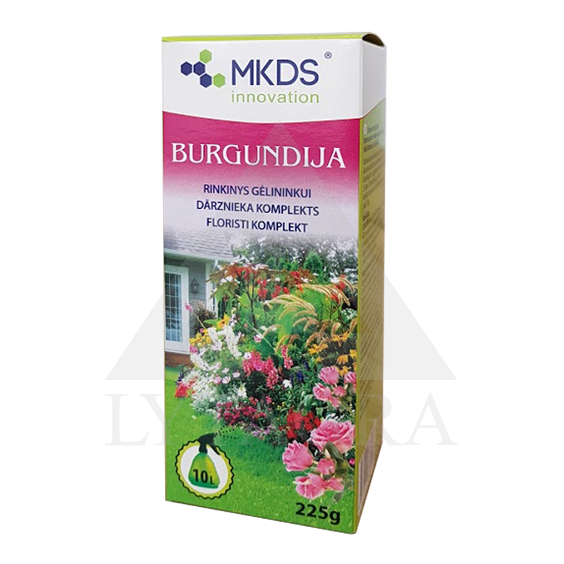 BURGUNDIJA 225G GĖLININKO RINK. LT, EST