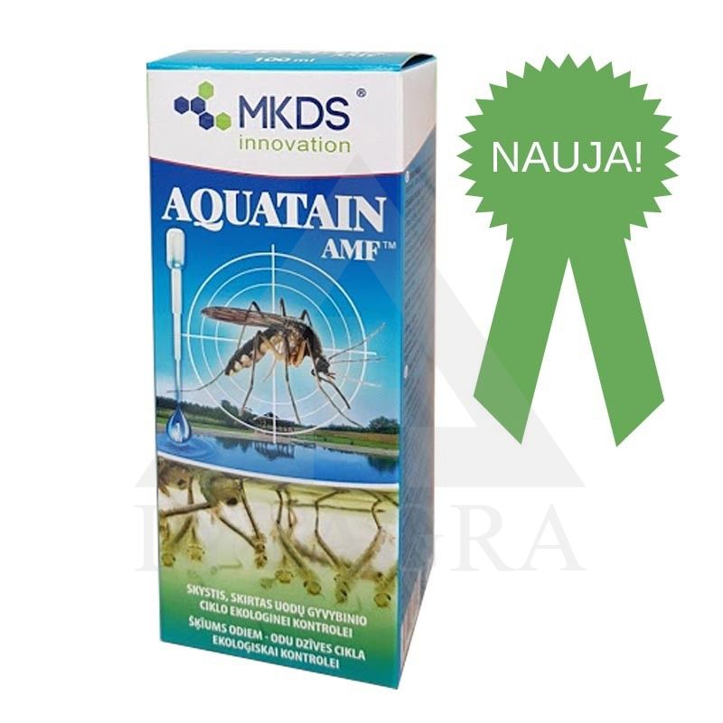 Aquatain AMF skystis tvenkiniams nuo uodų ir mašalų, 100 ml