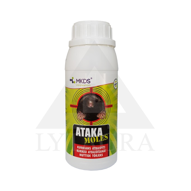 REPELENTAS NUO KURMIŲ ATAKA MOLES 500ML