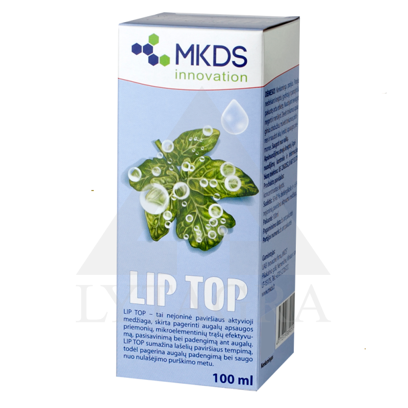Lip top, 100 ml, augalų apsaugos produktų lipnumui padidinti