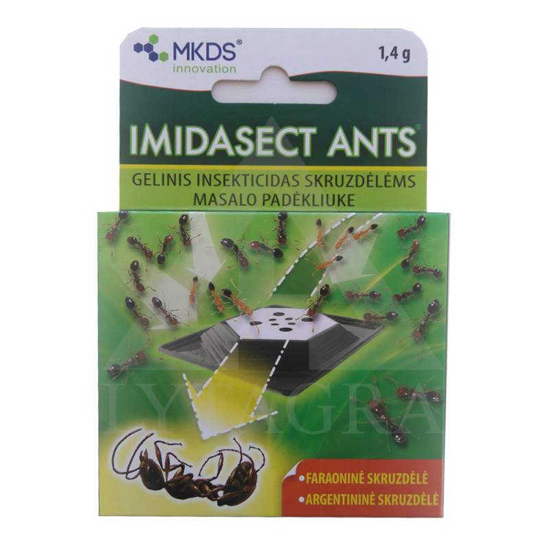 Imidasect Ants, 1,4 g, gelinis insekticidas masalo padėkliuke skruzdėlėms naikinti