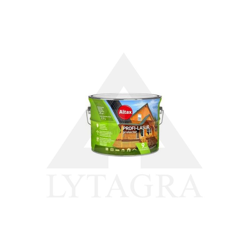 Impregnantas ALTAX Profi-Lasur 2,5L kašton.