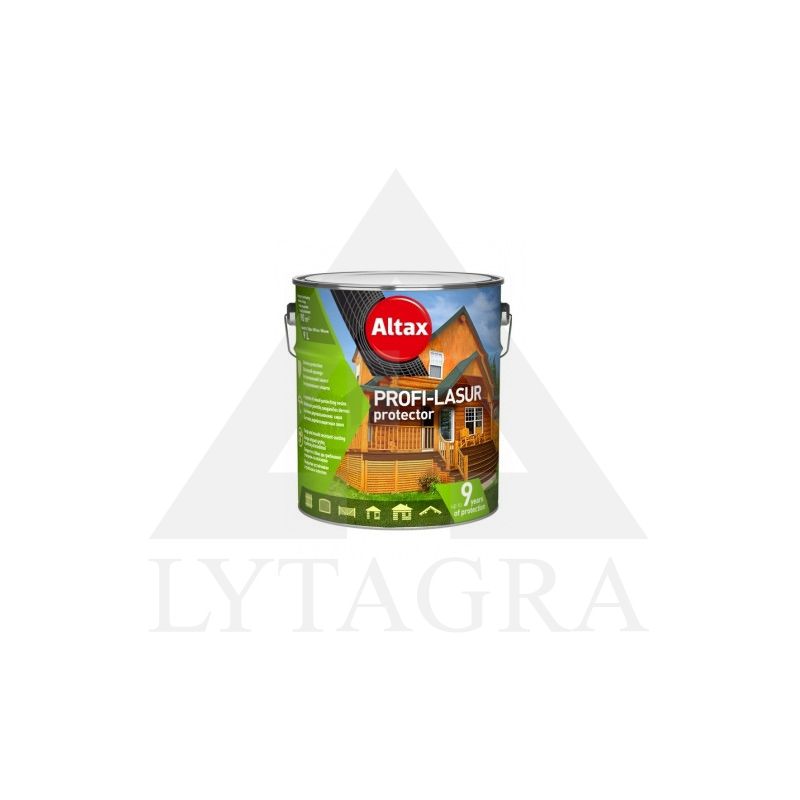 Impregnantas ALTAX Profi-Lasur 9L riešut.
