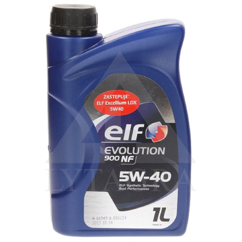 SINTETINĖ VARIKLIO ALYVA EVO 900 NF 5W40 1L