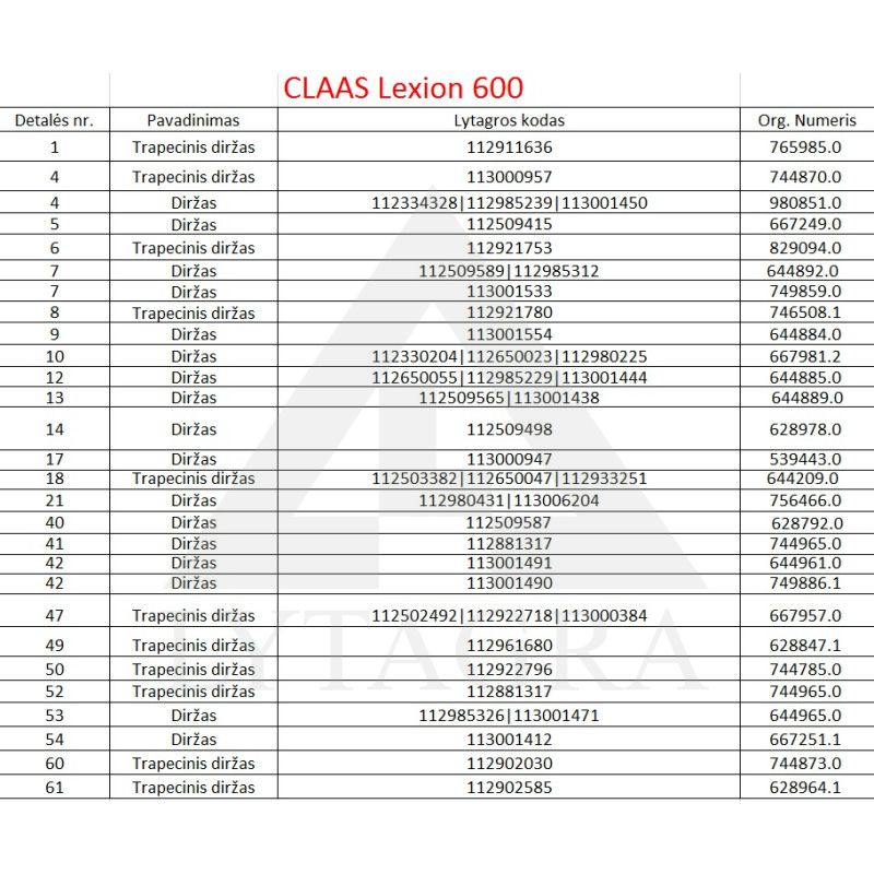 644685   (3HB-2340)   DIRŽAS
