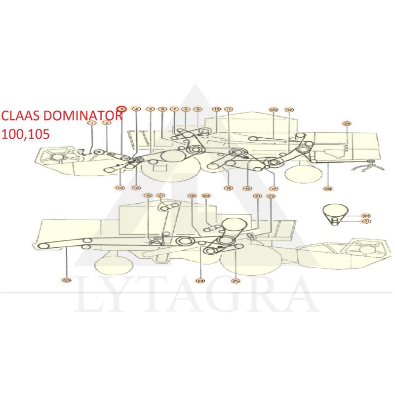 Diržas GATES 1462186 (40-920)