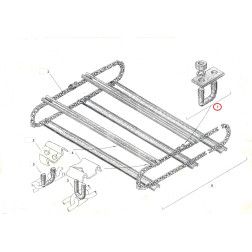 Sujungimas PRT-10 transporteriui apkaba su plokštele KOD 25.601/602