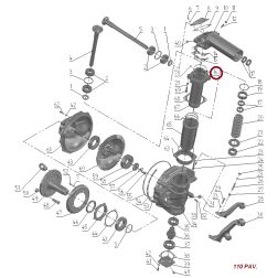Guminis sandarinimo žiedas 95x100x30