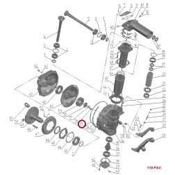 290-300-58-2-4 Guminis žiedas