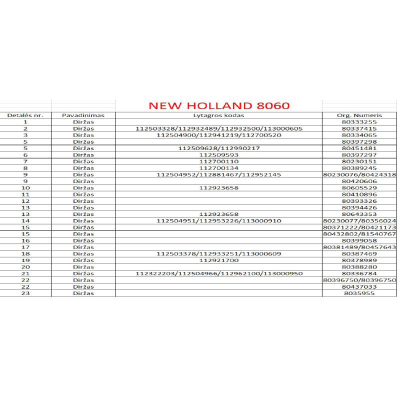 Diržas GATES 0812262 (HL-45-3226 LA)