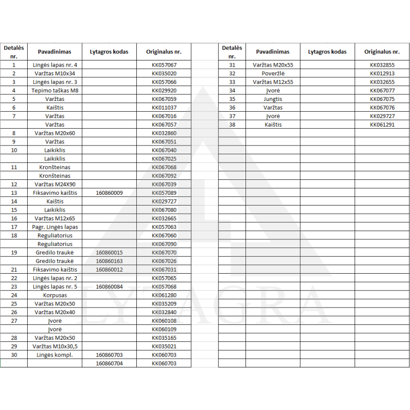 KK067026R Gredilo traukė Kverneland