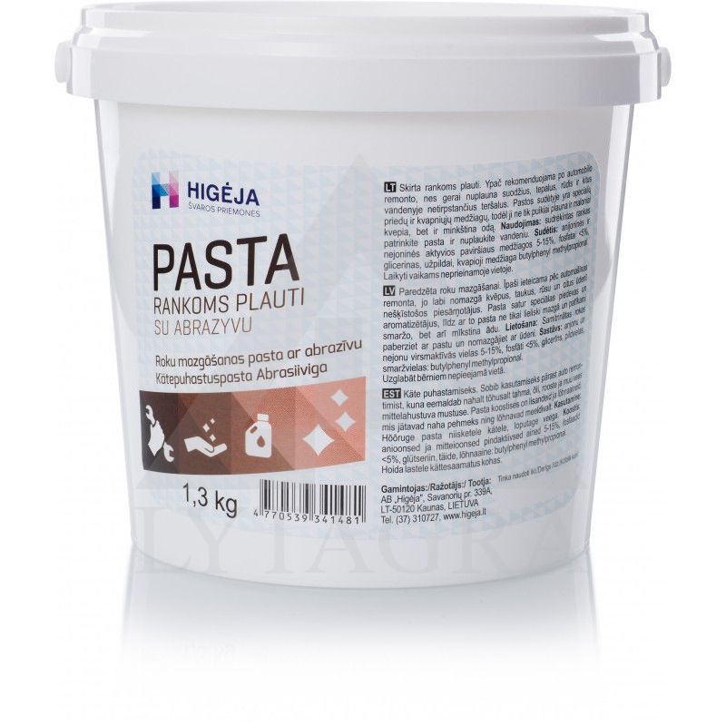 Pasta rankoms plauti su abrazyvu, 1,3 kg