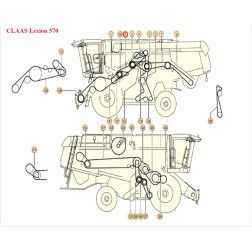 Diržas HARVEST BELTS 3B BP/H-3170 CL 644892.0
