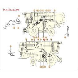 Diržas GATES 1453293 (HQ-74-2611 LA)
