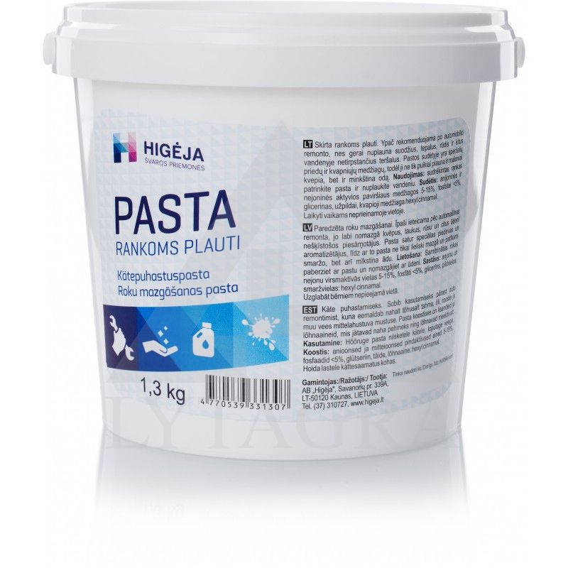 Pasta rankoms plauti, 1,3 kg
