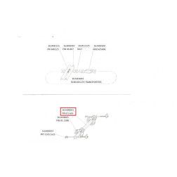 Priekinis velenas ROU-6 PIN 01.626