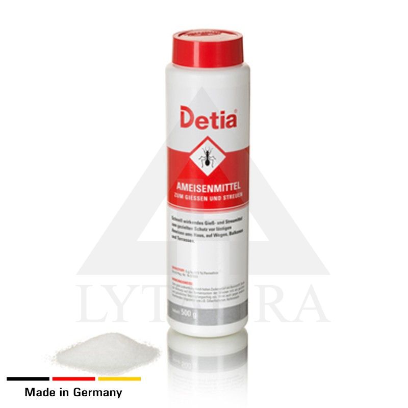 DETIA milteliai skruzdėlių naikinimui, 500 g