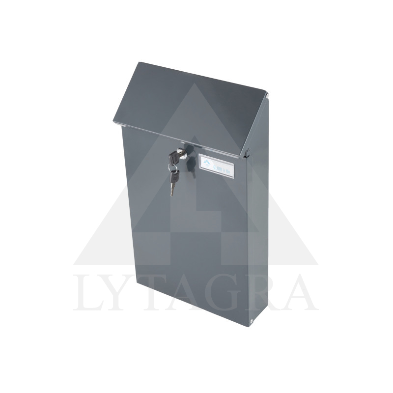 Pašto dėžutė  PD958 Antracite, 254x90x431 mm
