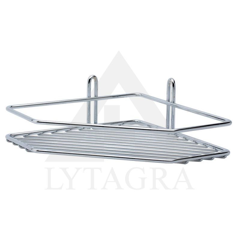 LENTYNĖLĖ VANIAI KAMPINĖ 28X20X7CM CHROM