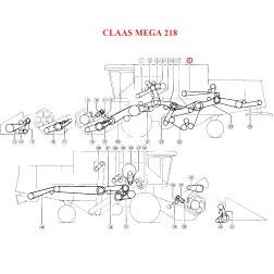 Diržas HARVEST BELTS B/H-5500 CL 644447.0
