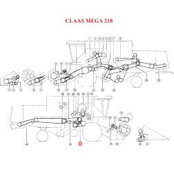 Diržas HARVEST BELTS 2B BP/H-3100 CL 661298.0