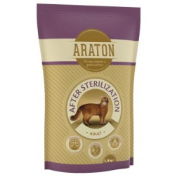 ARATON CAT AFTER PAŠARAS SUAGUSIOMS STERILIZUOTOMS KATĖMS, 1.5 KG