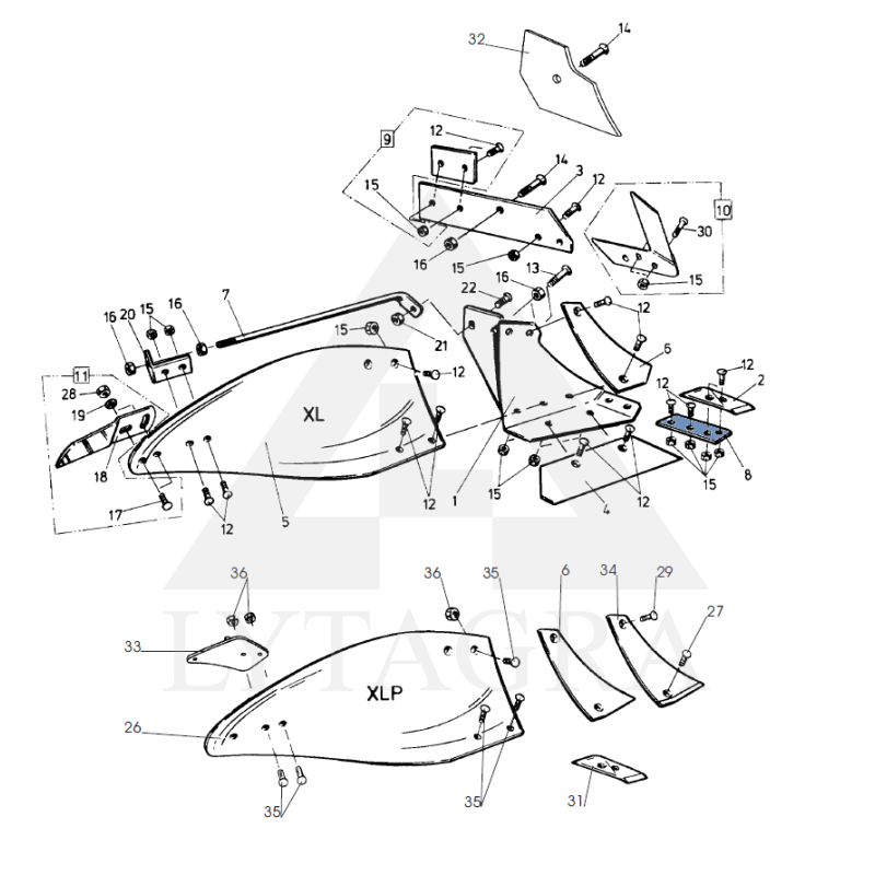 94612 Kalto plokštelė Overum