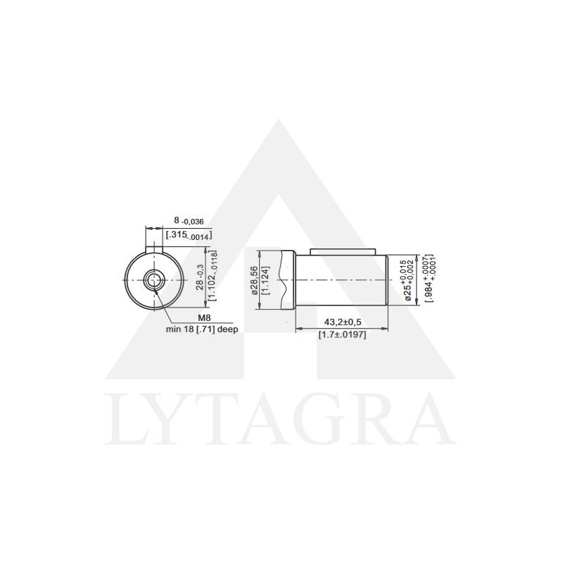 Hidraulinis variklis BMR160 25mm 375aps/min 12.3kw 159.6cm3