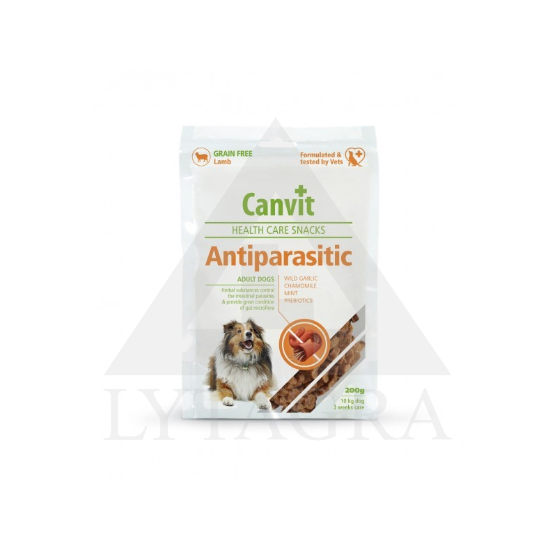 CANVIT ANTI - PARAZITES SKANĖSTAS ŠUNIMS, 200 G