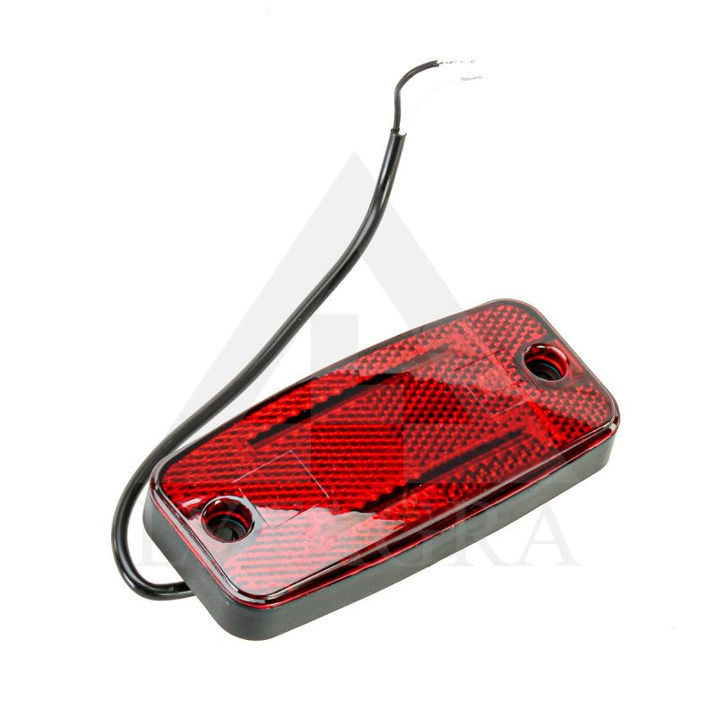 LED šoninis žibintas/atšvaistas, raudonas, 453707012