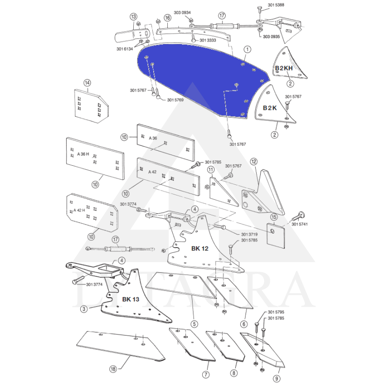 3441041 Verstuvė Lemken