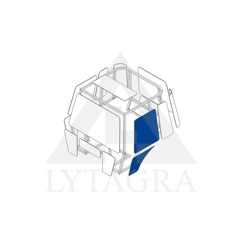 Durų stiklas 26/4039-10