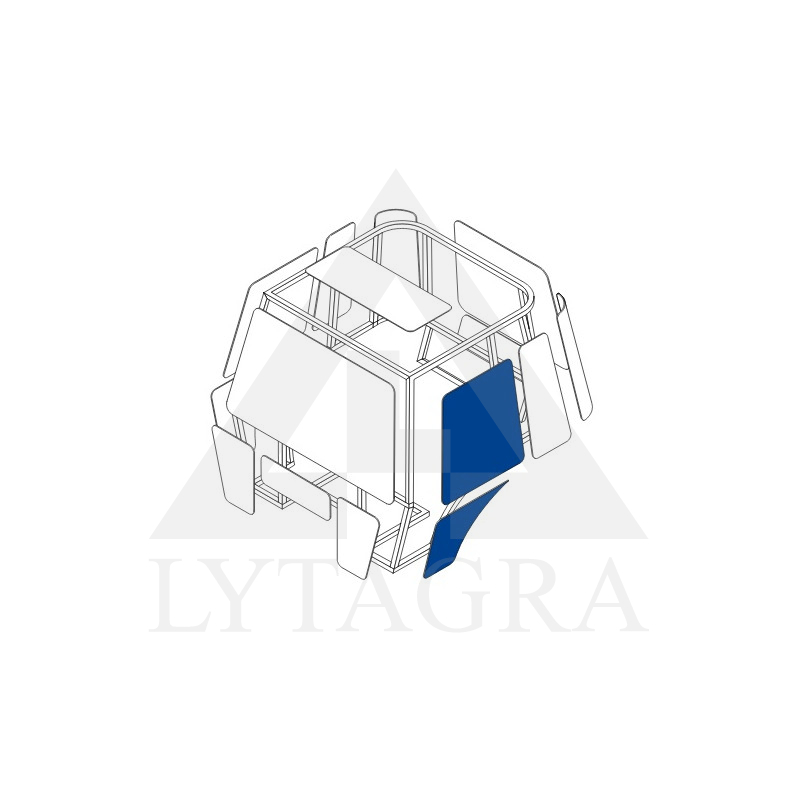 Durų stiklas 54/4020-57