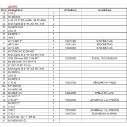 Spidometras AP70.3813 (KD8083)