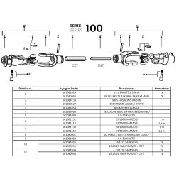 Kardanas 1002/800/KH/19.1-19.1/6X6/