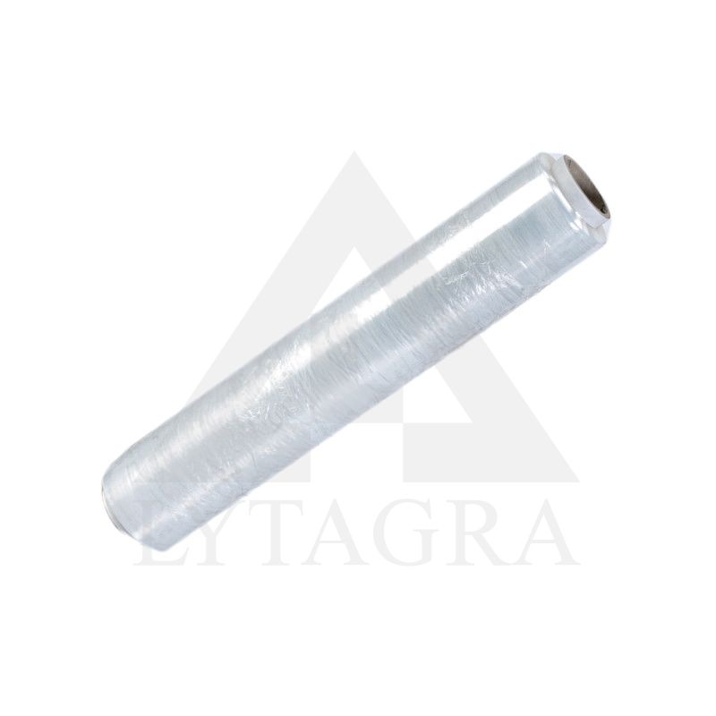 PAKAVIMO PLĖVELĖ STRETCH SKAIDRI 17MIKR, 0.45x300m