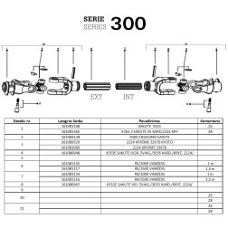 Kardanas 3035/800/KH/X.351-X.355.3/6X8
