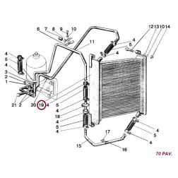 Variklio tepalo aušinimo radiatorius 240-1405010