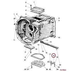 Sankabos diskatoriaus plokštelė 80-1601099