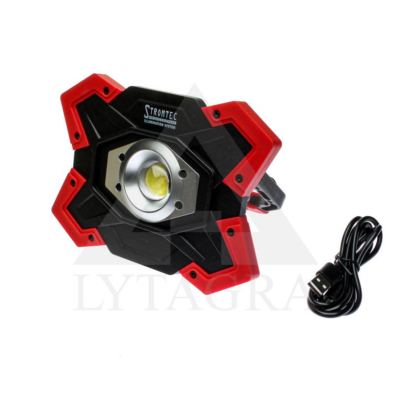 Darbo žibintuvėlis Stromtec YF-WL7045. įkraunamas