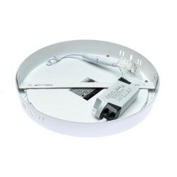 LED Šviestuvas apvalus Stromtec QS-PL-18W-NS-R