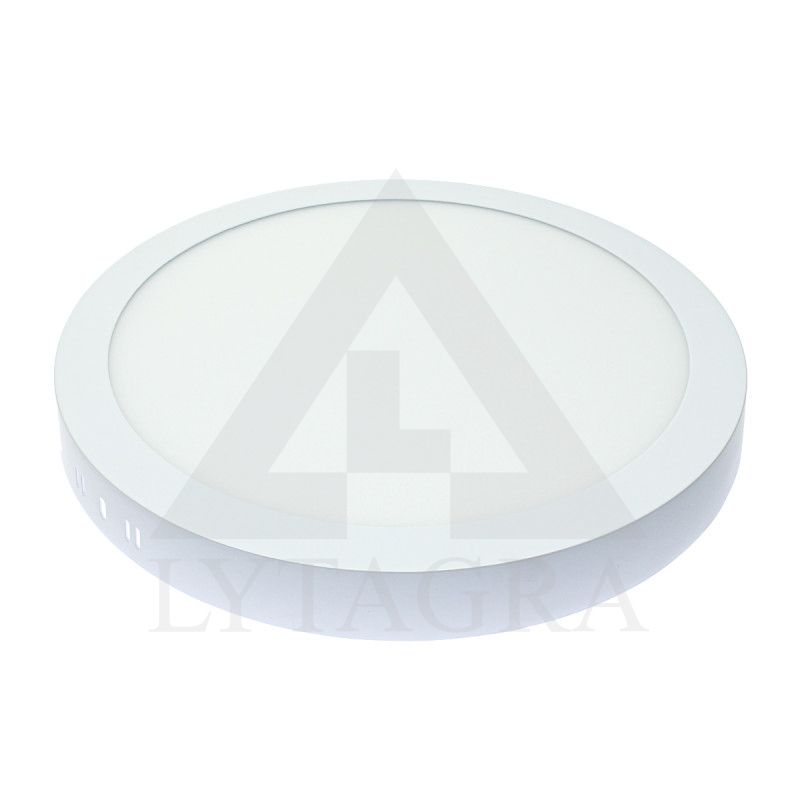 LED Šviestuvas apvalus Stromtec QS-PL-24W-NS-R