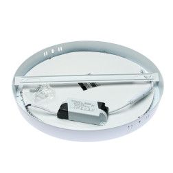 LED Šviestuvas apvalus Stromtec QS-PL-24W-NS-R